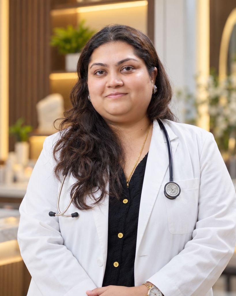 Dr. Swikriti Raniwala at the SWI Infinity clinic