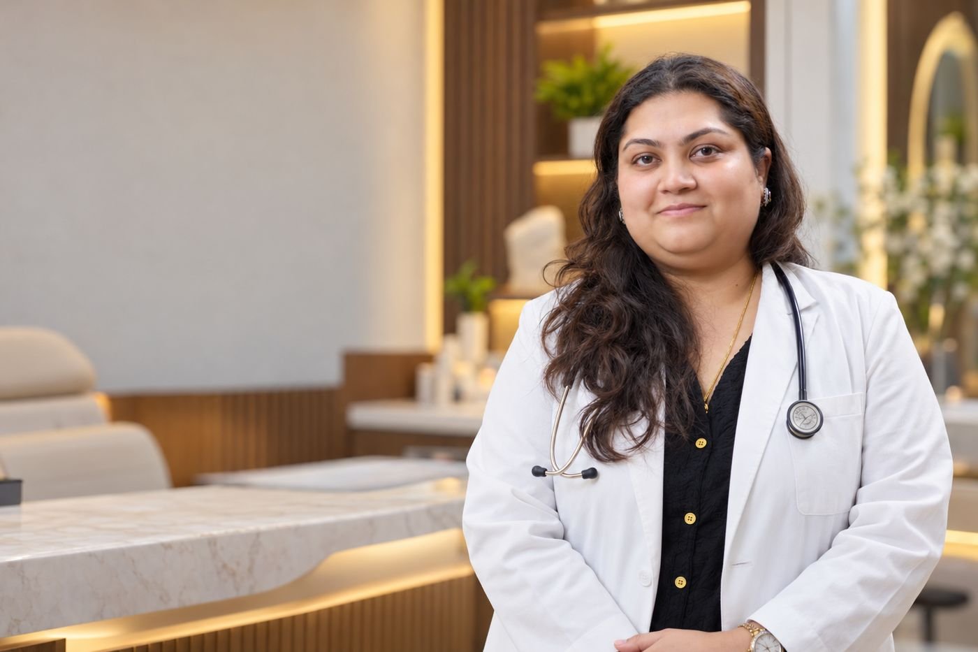 Dr. Swikriti Raniwala at the SWI Infinity clinic