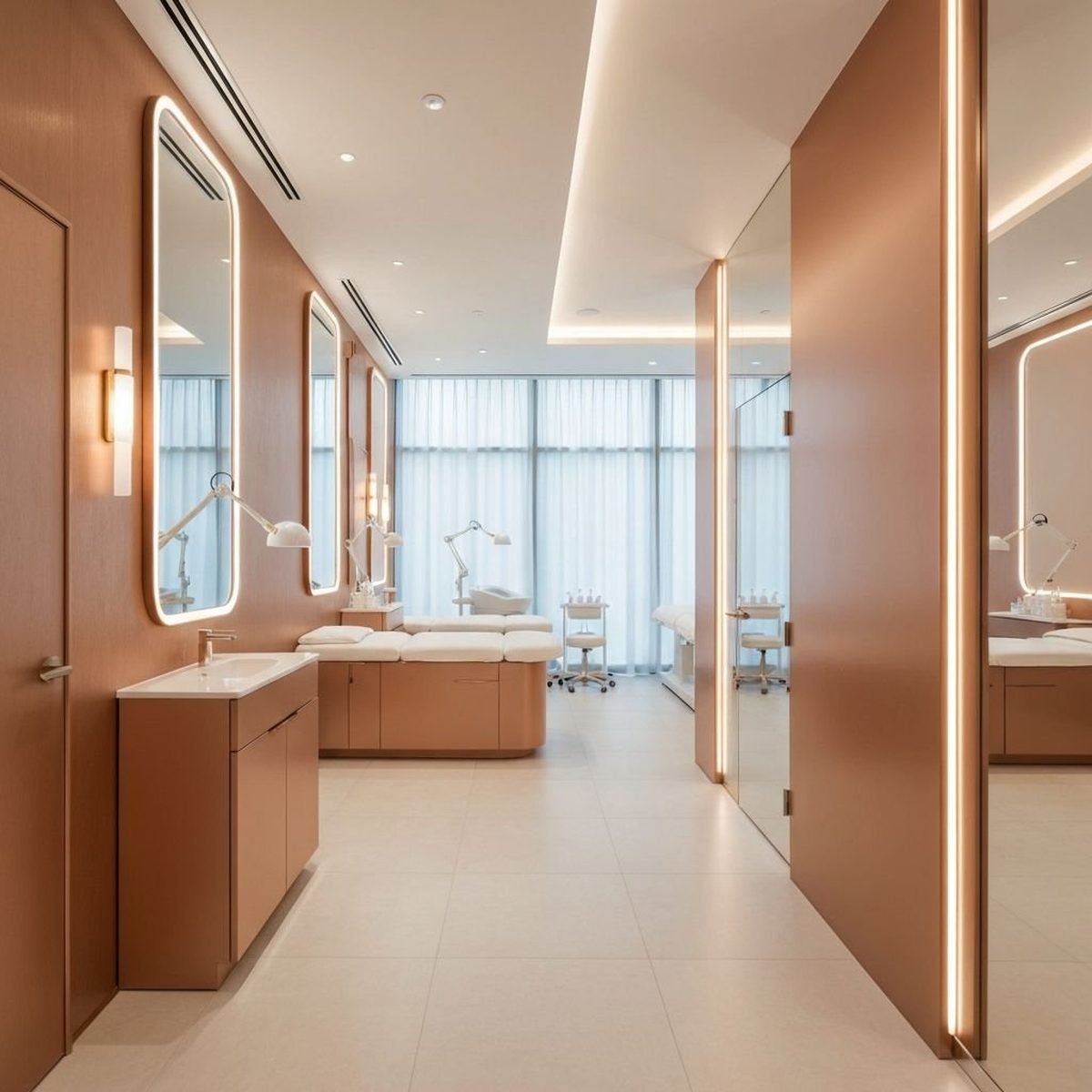 SWI Infinity clinic interior, Gurugram